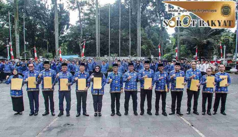 Pesan Pj Wali Kota Bogor di Apel Terakhir: Perubahan adalah Keniscayaan