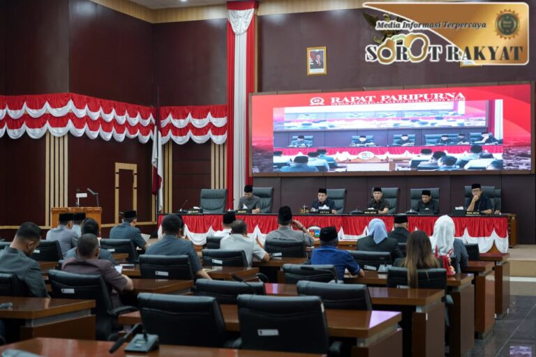Gelar Rapat Paripurna, DPRD Kota Bogor Tetapkan Tatib Baru dan Bentuk Empat Pansus