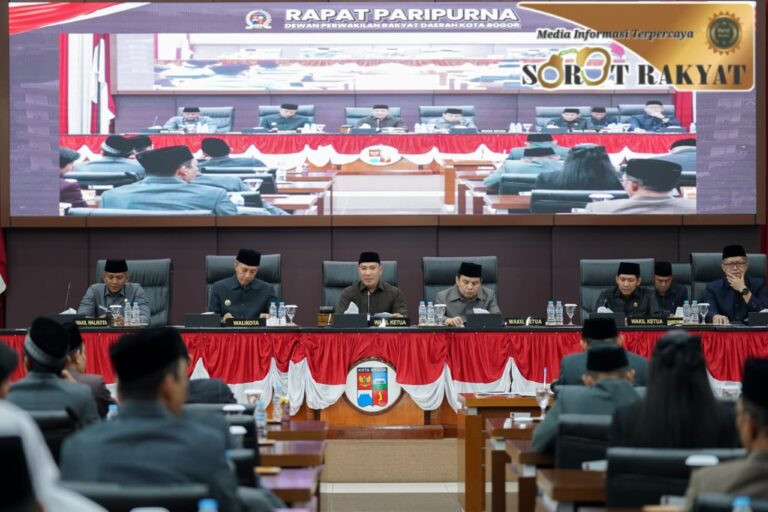 Penutupan Masa Sidang ke-II Tahun 2025, DPRD Kota Bogor Sampaikan Laporan Kinerja