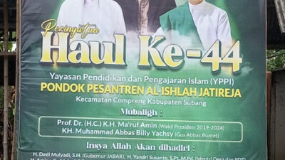 44 Tahun Mengukir Sejarah! Al-Ishlah Jatireja Gelar Haul Akbar, Ribuan Jamaah Diprediksi Membanjiri