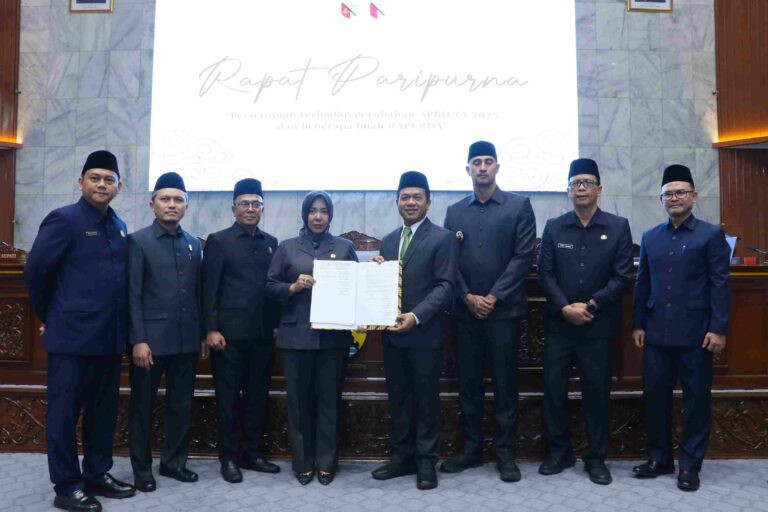 DPRD Setujui APBD Perubahan dan RPJMD 2025-2029 Senilai Rp 7,3 Triliun