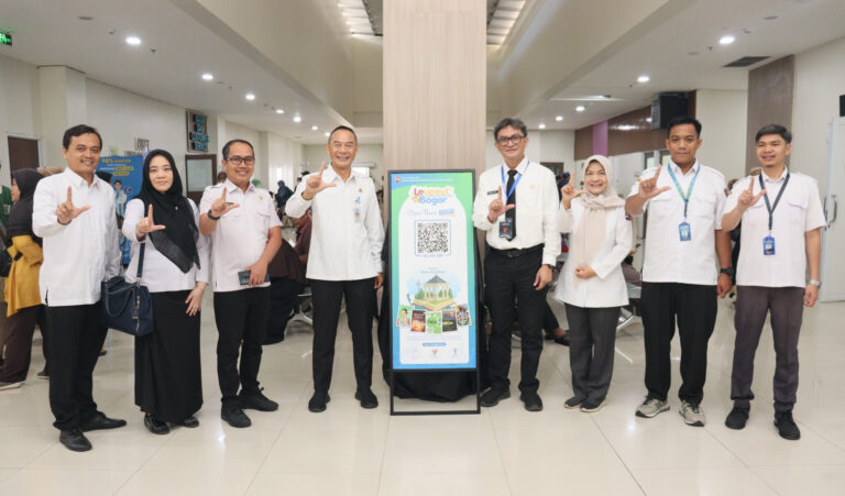 RSUD Bogor Hadirkan Spot Baca Digital, Akses Ratusan Buku Cuma dengan Scan QR!