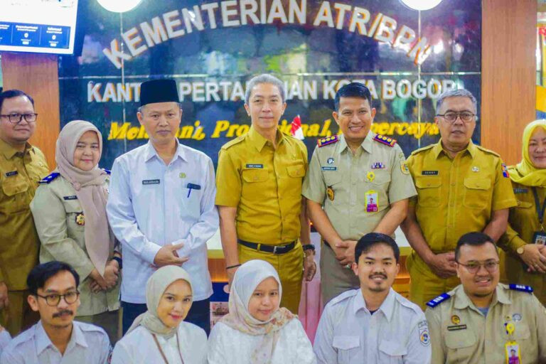 500 Tanah Wakaf di Kota Bogor Segera Bersertifikat, Pemkot dan BPN Kuatkan Sinergi