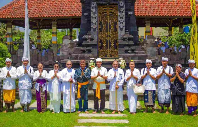 Peringati Hari Saraswati, Umat Hindu Bogor Bersatu Doakan Kedamaian Kota