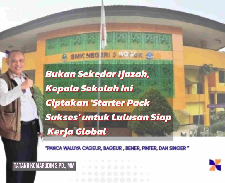 SMKN 3 Kota Bogor: Cetak ‘Starter Pack Sukses’ Global, dari Karakter Hingga Lulusan Siap Kerja di 6 Negara