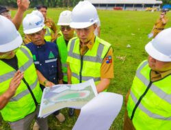 Inspeksi Proyek Rehabilitasi Stadion Pajajaran, Wali Kota: Anggaran Terbatas, Pengerjaan Harus Hati-hati