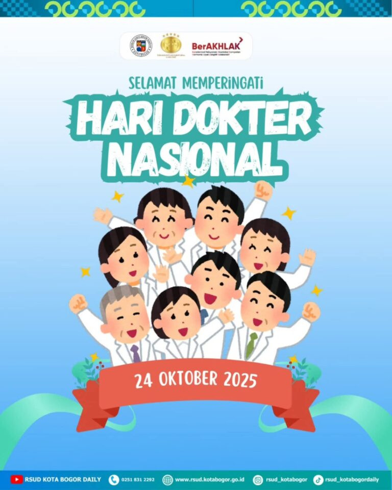 HDN 2025: Dedikasi Dokter RSUD Kota Bogor Jadi Sorotan, Pesan Penting Dirut dr. Ilham Chaidir
