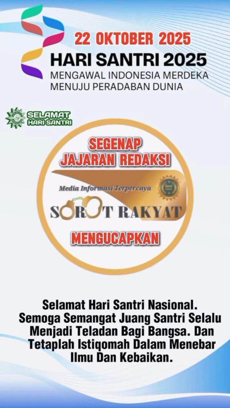 Hari Santri 2025: Sorotrakyat Serukan Santri Jadi Teladan Juang Bangsa dan Aktor Peradaban