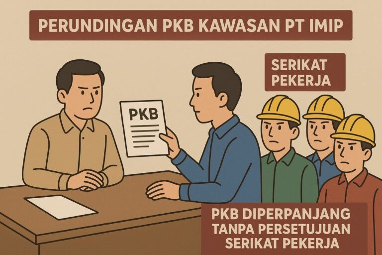 PKB IMIP Buntu: Perundingan Panas, Disnaker Morowali Putuskan Perpanjangan Sepihak!