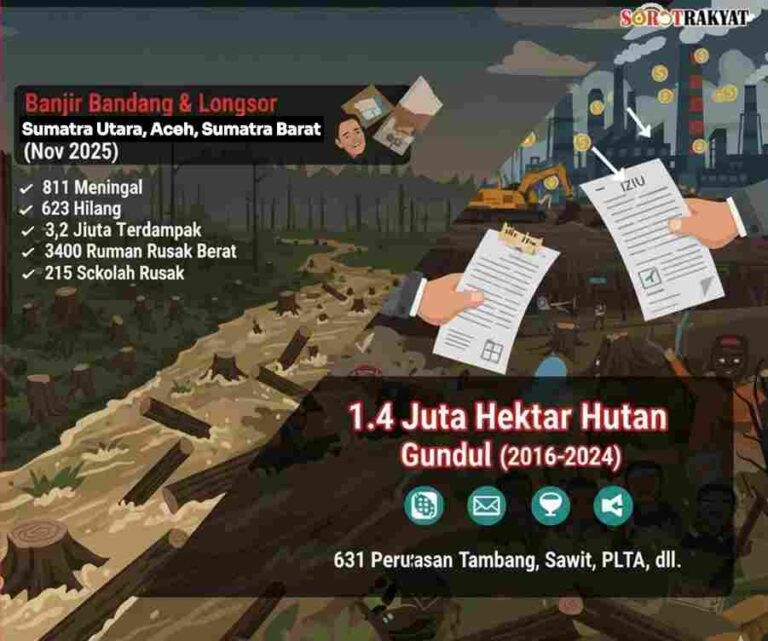 Bencana Sumatra, Bukti Bencana Perusakan Alam Dalam Sistem Kapitalisme