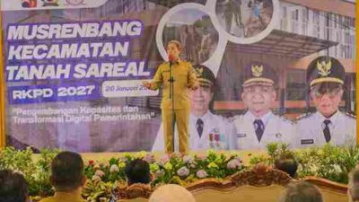 Tanah Sareal Jadi Pusat Pertumbuhan Baru, Dedie Rachim Siapkan Infrastruktur “Frontage” Hingga SMAN 11