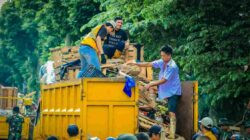 Operasi Besar Jenal Mutaqin dan TNI-Polri Babat Habis PKL Liar & Kabel Ilegal di Jalan MA Salmun