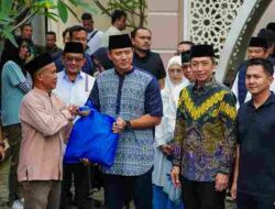 AHY “Turun Gunung” ke Bogor: Antara Karpet Merah Balai Kota, Sembako, dan Janji Infrastruktur Masa Depan