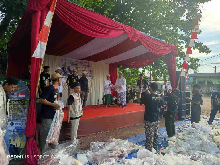 GIM Sukses Salurkan Daging Qurban Idul Adha 1447 H, Untuk Seribu Warga Kampung Kramat Bogor, Dihadiri Tenaga Ahli KSP
