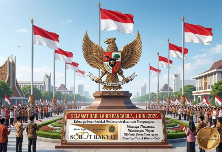 Peringati Hari Lahir Pancasila 2026, Sorotrakyat.com Suarakan Semangat Persatuan Menuju Indonesia Emas