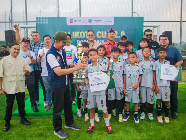 Gelorakan Mental Juara, Dedie Rachim Resmi Tutup Wali Kota Cup 2026