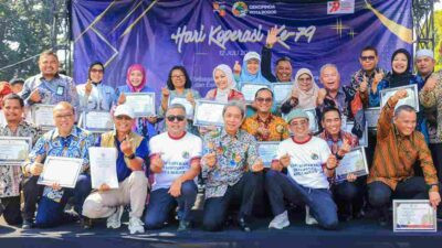 Koperasi Kota Bogor Go Digital, Dedie Rachim Luncurkan SIMAKXCEL di Harkopnas ke-79
