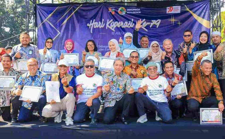 Koperasi Kota Bogor Go Digital, Dedie Rachim Luncurkan SIMAKXCEL di Harkopnas ke-79