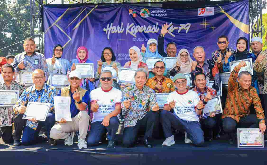 Koperasi Kota Bogor Go Digital, Dedie Rachim Luncurkan SIMAKXCEL di Harkopnas ke-79