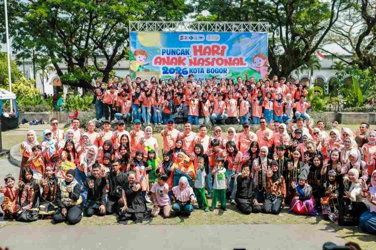 Alun-alun Kota Bogor Jadi Panggung Inklusi Anak pada Puncak HAN 2026