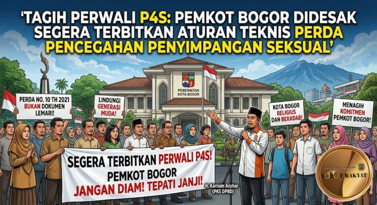 Tagih Perwali P4S: Pemkot Bogor Didesak Segera Terbitkan Aturan Teknis Perda Pencegahan Penyimpangan Seksual