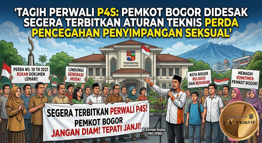 Tagih Perwali P4S: Pemkot Bogor Didesak Segera Terbitkan Aturan Teknis Perda Pencegahan Penyimpangan Seksual