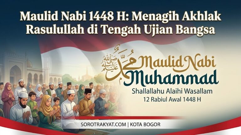 Maulid Nabi 1448 H: Menagih Akhlak Rasulullah di Tengah Ujian Bangsa