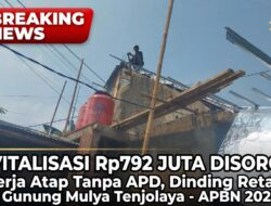 Banner Breaking News Revitalisasi SMP Gunung Mulya Rp792 Juta Disorot.
