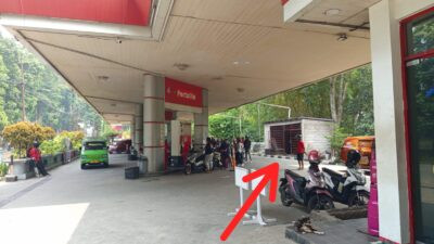 Gudang Gas SPBU Sumeru Diduga Tabrak Sempadan Kali Cidepit, DPMPTSP Tegaskan Wajib Izin Sebelum Bangun