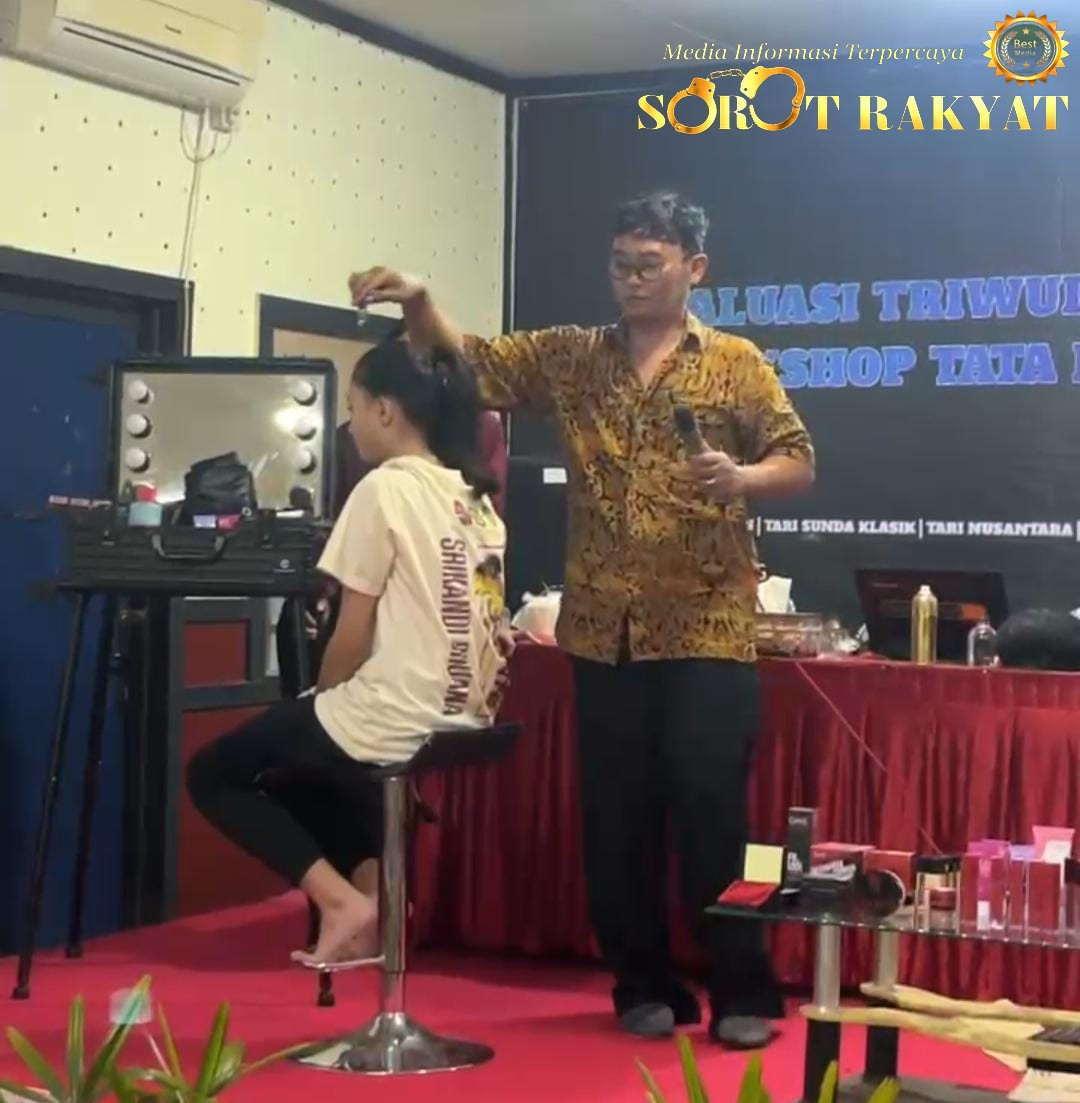 Workshop Tata Rias dan Sanggul Sanggar Seni Getar Pakuan Bogor bersama Dosen ISBI Bandung Devi Supriatna evaluasi triwulan 2026