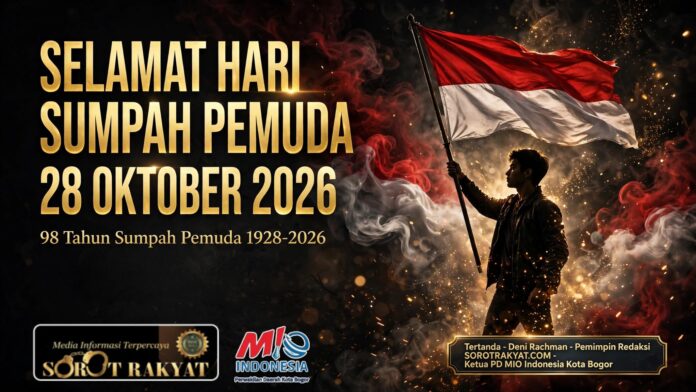 Sumpah Pemuda Ke-98: Pemred Sorot Rakyat Ingatkan Pemuda Jangan Hanya Jadi Penonton di Negeri Sendiri